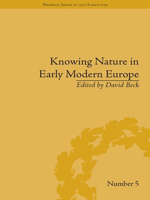 cover image of Knowing Nature in Early Modern Europe